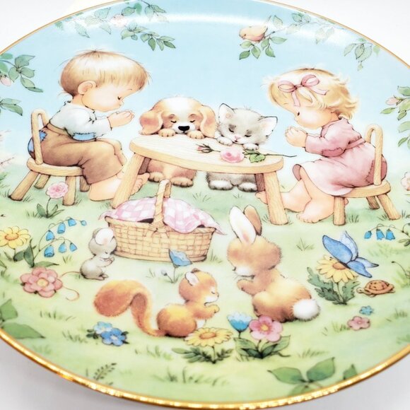 8 - Porcelain Collector Plate by Ruth J. Morehead from the Collection entitled - Picture 10 of 16